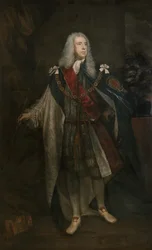 Portrett av Charles Fitzroy, 2. hertug av Grafton, 1755-57